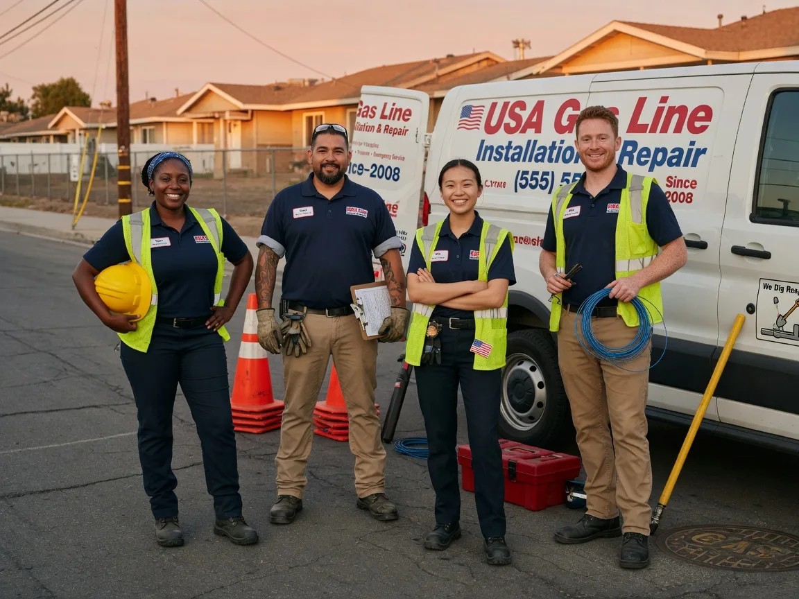 Gas Line Installation company in English, IN